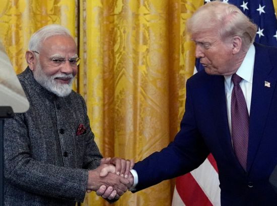 I can’t compete with Modi; Trump said