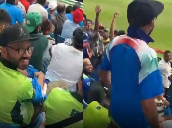 Pakistani Fan Wears Indian Jersey During IND vs PAK Clash, Video Goes Viral