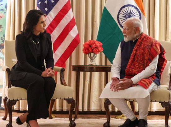 PM Modi meets US Director Of National Intelligence (watch video)