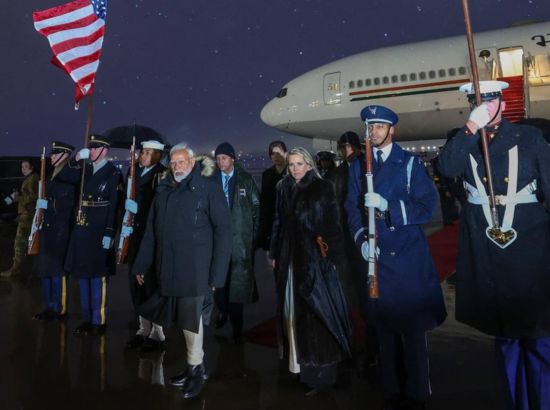 Prime Minister Modi arrives in the US after completing his visit to France