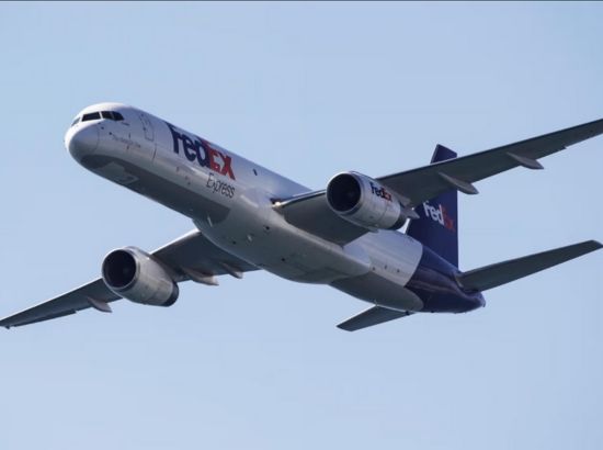 FedEx Plane Engulfed in Flames After Bird Strike, Makes Emergency Landing in New Jersey