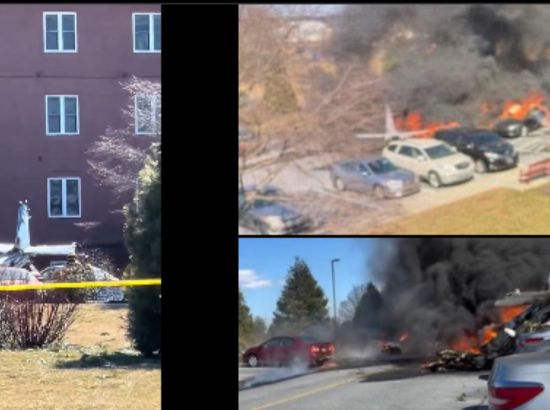 Terrible plane crash in America: 5 people feared dead (Video)