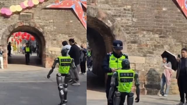 “Humanoid Robots Join Police Patrols in China, Sparking Online Buzz”